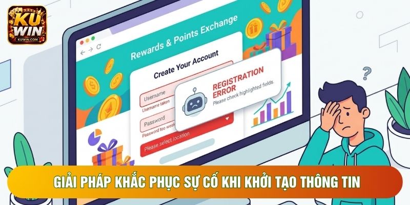 Giải pháp khắc phục sự cố khi khởi tạo thông tin