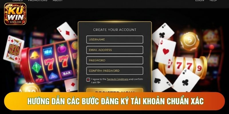 Hướng dẫn các bước đăng ký tài khoản chuẩn xác