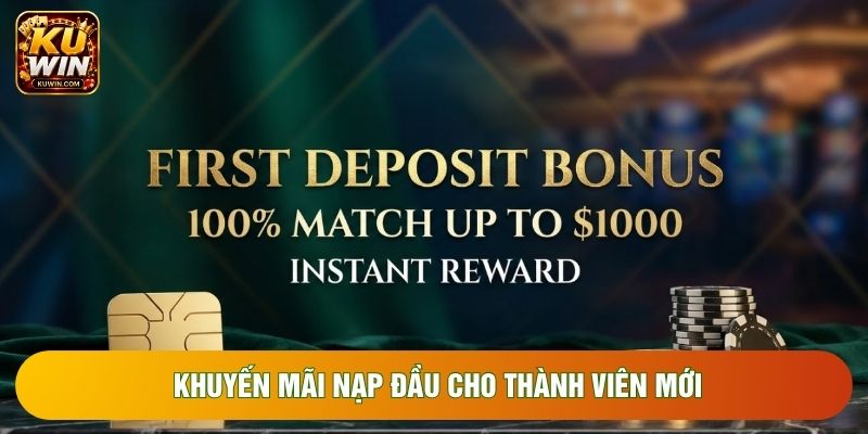 Khuyến mãi nạp đầu cho thành viên mới