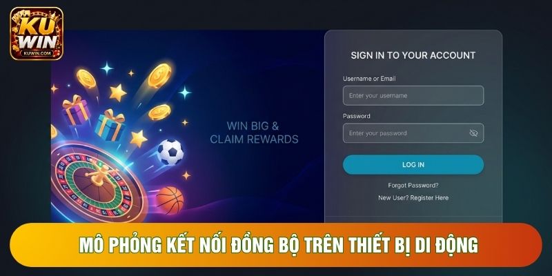Mô phỏng kết nối đồng bộ trên thiết bị di động