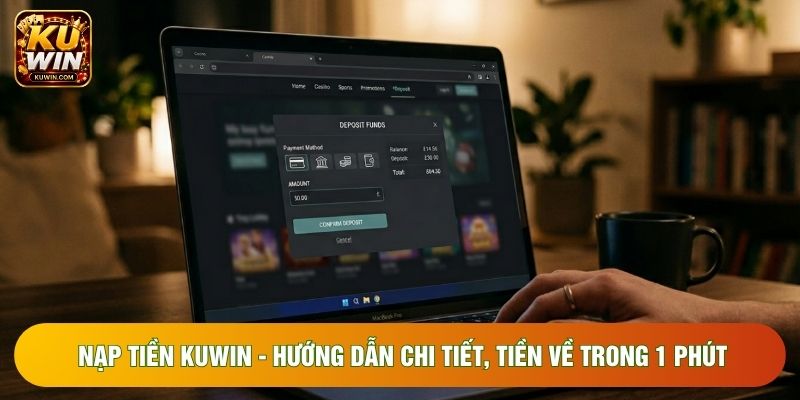 Nạp Tiền KUWIN - Hướng Dẫn Chi Tiết, Tiền Về Trong 1 Phút