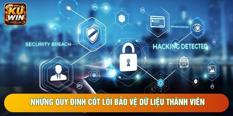 Những quy định cốt lõi bảo vệ dữ liệu thành viên