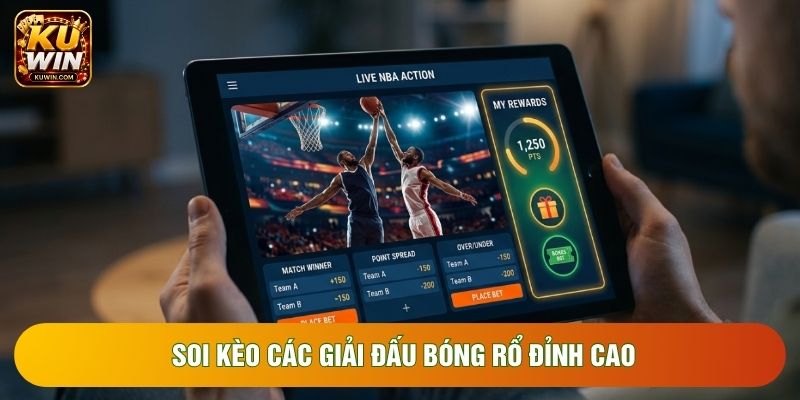 Soi kèo các giải đấu bóng rổ đỉnh cao